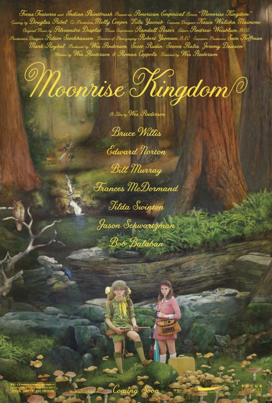 Wes Anderson’s ‘Moonrise Kingdom’ Gets A Poster 1