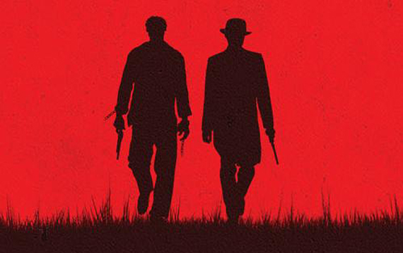Kurt Russell and Sacha Baron Cohen Leave 'Django Unchained' 1