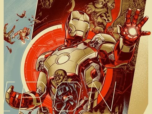 Mondo Reveals 3 ‘Iron Man 3’ Posters On Sale Friday