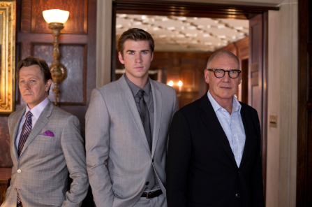 Trailer: Liam Hemsworth Gets Stuck Between Gary Oldman & Harrison Ford in ‘Paranoia’