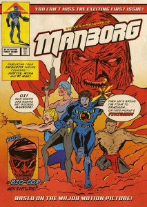 MANBORG Will Continue in Comic Book Form
