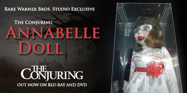 Giveaway: Win a Creepy Annabelle Doll Replica from THE CONJURING