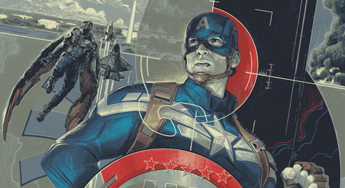 Mondo Unveils CAPTAIN AMERICA: THE WINTER SOLDIER Posters on Sale Tomorrow